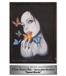 Artist Elisa Arancibia Receives Achievement